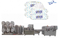 Wet wipes making machine