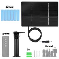 D4R Mini Solar Charger 5V 6V Outdoor Portable Solar Charge Controller Micro USB/Type C/DC Output From China