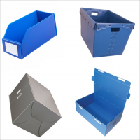 Stackable Antistatic PP Hollow Corrugated Plastic Storage Logistics Boxes