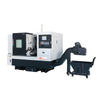 High Precision CNC Lathe with Wire Rail Inclined Bed From China