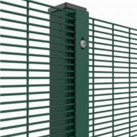 358 Security Fence Panel Anti-Climb Welded Wire Mesh Panel Gal. and Coating From China