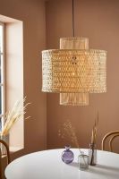 Home Decor Bamboo Pendant Light King Craft Viet Chandeliers Lamp Pendant Lights Rattan Lampshade