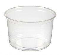 PET round deli container 16oz