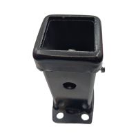 63MM square pipe manufacturers direct sales car trailer accessories modified base car trailer arm quick coupling sleeve From China