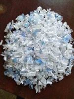 Nigeria Recycled Clean Hot Washed Dry Pet Bottle Flake Scrap Crushed Hard Plastic Pet Bottle Flakes For Fiber Production