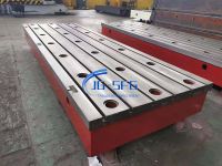 Cast Iron T-slotted Floor Tables/Floor Plates for machine tools