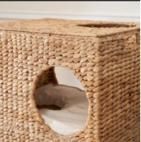 High Quality Handwoven Water Hyacinth Pet Bed Beautiful Cute And Eco-Friendly Choice For Pets And Home Decor From Vietnam