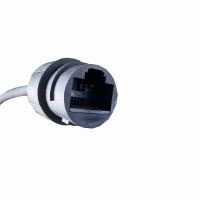 034 Waterproof Cable 1.25-8PIN Power Cable Assembly RJ45F Black Waterproof Cable Power Wire Harness Factory From China