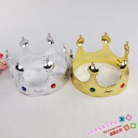 Gold Royal King Plastic Crown