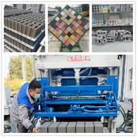 Semi-automatic fly ash brick molding machine