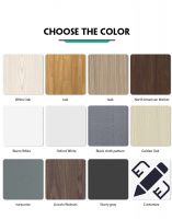 Office Furniture 0.8m 1.2m Wooden Filing Cabinets File Cabinet Glass Door