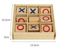 Tic Tac Toe Wooden toy From China