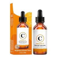 TruSkin Anti-Aging Face Serum 1 Fl Oz Hyaluronic Acid Vitamin C E Brightening Formula