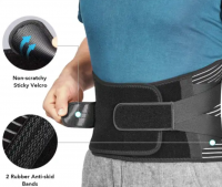 breathable Medical Lower Pain Relief Support Back Brace Adjustable working waist back brace lumbar support belt