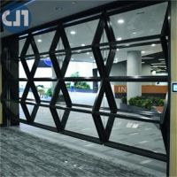 Automatic Vertical Folding Movable Wall Partition Motorized Retractable Glass Walls Interior Door Lifting Partition Telescopic From China