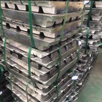 High Quality Silvery Grey Lead Ingot 99.99% 99.994% Bulk Lead Metal For Forlead-acid Storage Batteries