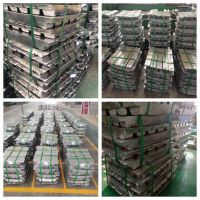 High Quality Silvery Grey Lead Ingot 99.99% 99.994% Bulk Lead Metal For Forlead-Acid Storage Batteries