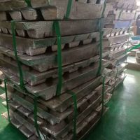 Factory Supplier Silvery Grey Lead Ingot 99.994% Bulk Lead Metal For Battery