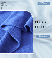 100% polyester knitted Polar fleece fabric From China