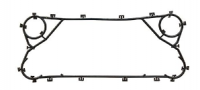 ALFA LAVAL M3 M6 M10 M15 M20 M30 Plate heat exchanger gasket replacement