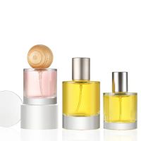 30ml 50ml Transparent Glass Perfume Bottles with Crimp Mouth â Custom Cosmetic Spray Cylinder
