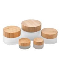 Wholesale Luxury 30ml 80ml Perfume Glass Bottle with Bamboo Joint Cap From China