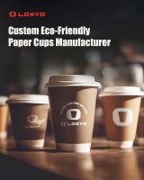 Custom paper cups includes cold drink cups, hot drink cups, single wall paper cups, double wall paper cups, cork coffee cups, and ripple wall paper cups; Made from 100% recyclable and environmentally friendly materials, BPA-free.