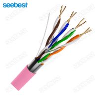 Seebest Lan Cable Cat6 oem Cat6 Lan Cable Etl 4 Pairs CCA CU Conductor Pvc PE Sheath Lan Cable