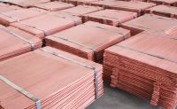 Wholesale Red Copper Cathode Plate for Electrolytic Pure Copper Sheet Orange