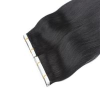 Brazilian hair extension tape in hair cuticle aligned human hair extensions blonde colors