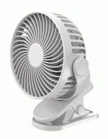 5&amp;quot; Mini Fan of Indoor and Outdoor with Rechargeable Battery Desktop, Clip and Hang Fan on The Well