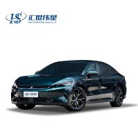 Used car EV Pure Elertic Automobile Economical Sedan Deep Blue New Design Car 2024 All New BYD Han Discount City Use on Sale From China