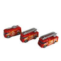 Diecast Metal Cars 10-pack 1:64 Scale Fire Rescue Construction Recycling Toy Model