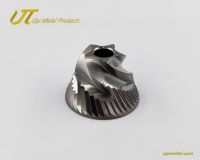 CNC Machined Manual Coffee Grinder with Stainless Steel 420 Burr Set From China