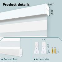 Smart Wifi Google Blackout Motorized Zebra Blinds