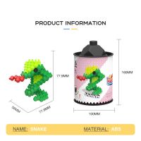 KADELE Animals Halloween Toy Building Setsï¼Extremely Creative and Challenging STEM Building Toys,Educational Toys for Boys and Girls Ages 8 and Up(55 Pieces) From China