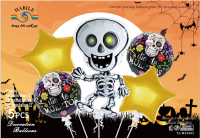 Halloween collection foil balloon combo