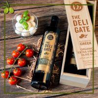 The Deli Gate Organic Extra Virgin Olive Oil 250ml– Authentic Greek, Premium Quality, Cold Pressed, Authentic Greek, Cholesterol-free, Pure Koroneiki, Low Acidity