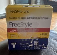 Freestyle Lite Blood Glucose Test Strips 100ct