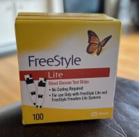 Freestyle Lite Blood Glucose Test Strips 100ct