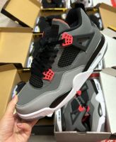 Factory in China Wholesale Dropshipping J4 Retro Infrared Gray Sneaker Shoes