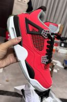 Men Sports Shoes Retro 4 Red Casual  Fashion  Sneakers