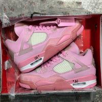 sports men shoes unisex of-white retro 4 pink running replica  sneakers 