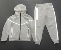 2025 New Fashion Sports Track Suit with Fluorescent Line Jogging Suit Men Sweat Suit