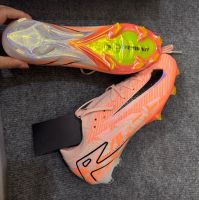 16th Built-in Full Air Cushion White Orange Blue Yellow Waterproof Knitted Fg Football Shoes From China