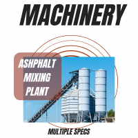 Asphalt Batching Plants - Mobile Ashphalt Factory For Tar Roads Construction