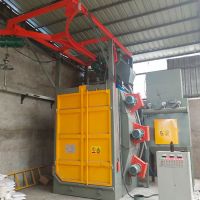 Spinner Single or Double Hanger Hook Cleaning Type Equipment Shot Blaster Abrator Shot Blasting Machine