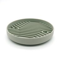 New pet Slow Food bowl Anti-choking bowl Dog silicone Slow food mat with suction cup licking tray Dog bowl Cat supplies