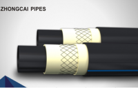 steel wire reinforced thermoplastics(PE) compostite pipe