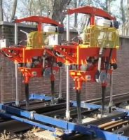 Hydraulic Rail Turnout Tamping Machine For Railway Track Maintenance Railway Tamping Tool